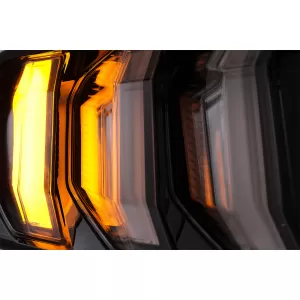 Teljes LED hátsó lámpa Ford Mustang VI S550 (2015-2019), füst átlátszó, dinamikus irányjelző-image-6088457