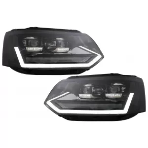 image-52-Teljes LED DRL fényszórók VW Transporter Caravelle Multivan T5 facelift (2010-2015) modellekhez, dinamikus irányjelzővel