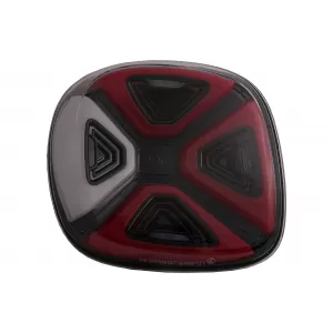 Hátsó lámpa szett Smart ForTwo C453 A453 ForFour W453 (2014-2019), dinamikus irányjelzővel, piros-átlátszó-image-6089528