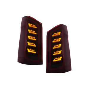 Feux Arrière LED pour Mercedes Classe V W447 2014-2019 Porte arrière simple Dynamique-image-6090110