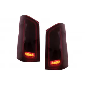 Feux Arrière LED pour Mercedes Classe V W447 2014-2019 Porte arrière simple Dynamique-image-6090114