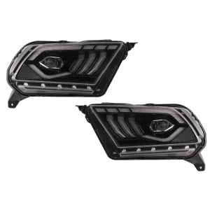 Full LED Scheinwerfer für Ford Mustang V 10-14 Dynamisch Sequentiell Drehen Hell-image-6089484