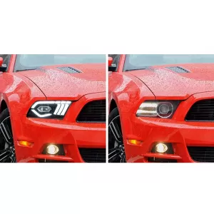 Full LED Scheinwerfer für Ford Mustang V 10-14 Dynamisch Sequentiell Drehen Hell-image-6089675