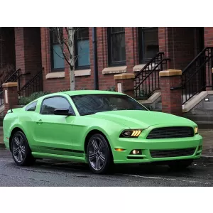 Full LED Scheinwerfer für Ford Mustang V 10-14 Dynamisch Sequentiell Drehen Hell-image-6089677