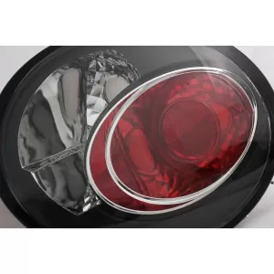Feux Arrière Halogène pour VW New Beetle 10.1998-05.2005 Noir Lentille claire-image-6088749