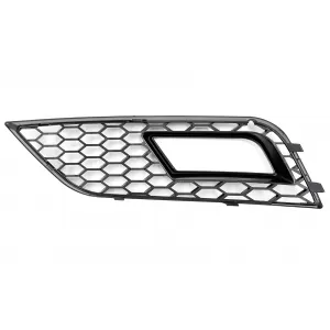 Fog Lamp Covers suitable for Audi A4 B8 Facelift (2012-2015) RS4 Design Black