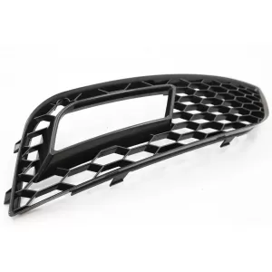 Fog Lamp Covers suitable for Audi A4 B8 Facelift (2012-2015) RS4 Design Black