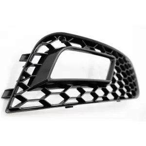 Fog Lamp Covers suitable for Audi A4 B8 Facelift (2012-2015) RS4 Design Black
