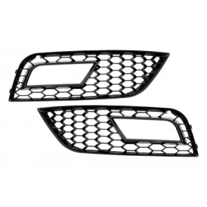 image-27-Poklopac svjetla za maglu prikladni za Audi A4 B8 Facelift (2012-2015) RS4 Dizjan crni