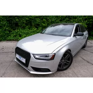 Fog Lamp Covers suitable for Audi A4 B8 Facelift (2012-2015) RS4 Design Black