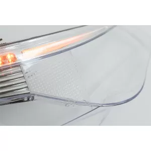 Phares Lentilles Verre Droit & Gauche Côté pour BMW 5 E60 E61 Non-LCI 2003-03.2007-image-6088491