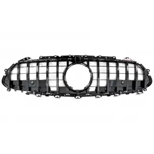 Central Grille Suitable for Mercedes CLS-Class C257 (2018-up) GTR Design Piano Black