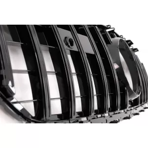 Central Grille Suitable for Mercedes CLS-Class C257 (2018-up) GTR Design Piano Black