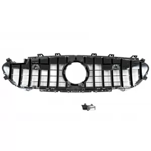 Central Grille Suitable for Mercedes CLS-Class C257 (2018-up) GTR Design Piano Black