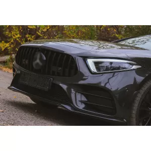 Central Grille Suitable for Mercedes CLS-Class C257 (2018-up) GTR Design Piano Black