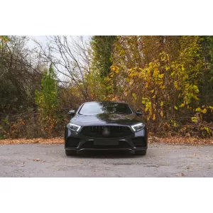 Central Grille Suitable for Mercedes CLS-Class C257 (2018-up) GTR Design Piano Black