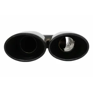 Heckstoßstange Diffusor Auspuff Tipps Schwarz für Mercedes S W221 2005-2013 S65 Design-image-6088514