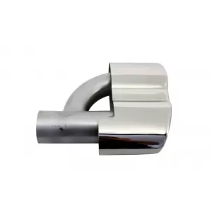 Heckstoßstange & Auspuff Tipps Chrom für Mercedes S-Klasse W221 2005-2013 S65 Look-image-6088557