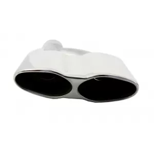Heckstoßstange & Auspuff Tipps Chrom für Mercedes S-Klasse W221 2005-2013 S65 Look-image-6088558