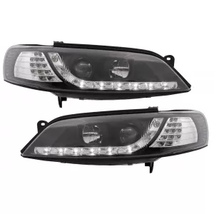 image-53-Daylight LED fényszóró Opel Vectra B (11.1996-12.1998) LHD, Fekete