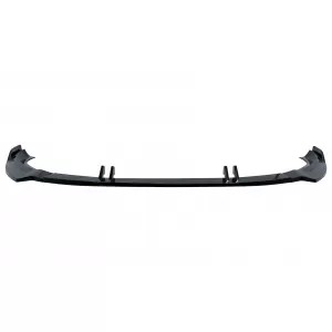 image-27-Első lökhárító kiegészítő spoiler Audi A4 B9 facelift 2 S-Line (2020+) modellekhez, zongoralakk fekete