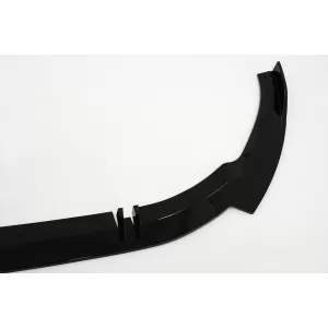 Első lökhárító spoiler Audi A5 F5 facelift S-Line (2020+) modellekhez, zongoralakk fekete-image-6092301
