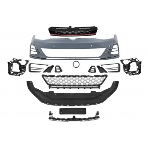 Front Bumper suitable for VW Golf VII 7 5G (2013-2017) 7.5 GTI Design
