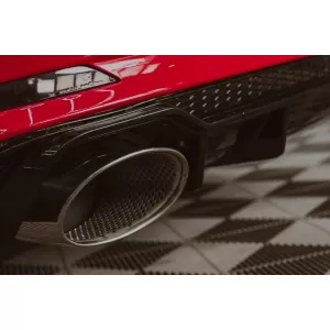 Diffuseur pare-chocs arrière pour Audi A5 F5 S-Line 2017-2019 RS5 Design Noir brillant-image-6102109
