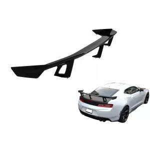 Trunk Spoiler Boot Lid Spoiler suitable for Chevrolet Camaro (2016-Up) Piano Black
