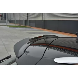 Add-on Spoiler tetto per Audi A6 C7 4G Avant 2011-2015 Nero lucido-image-6092394