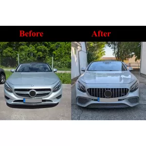 Body Kit suitable for Mercedes S-Class Coupe C217 Sport Line (2015-2021) S65 Design