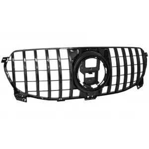 Grille pour Mercedes GLE W167 V167 C167 Standard 2019-06.2023 GT-R Panamericana Look Noir-image-6090330