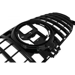 Grille pour Mercedes GLE W167 V167 C167 Standard 2019-06.2023 GT-R Panamericana Look Noir-image-6090331