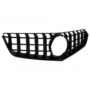 Front Grille suitable for Mercedes E-Class C207 W207 A207 Pre Facelift (2009-2012) Coupe Cabrio GTR Look Black
