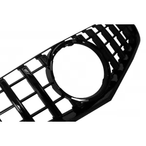 Front Grille suitable for Mercedes E-Class C207 W207 A207 Pre Facelift (2009-2012) Coupe Cabrio GTR Look Black