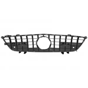 Front Grille suitable for Mercedes SL-Class R231 (2012-2016) GT-R Panamericana Design Black Chrome