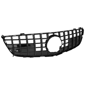 Front Grille suitable for Mercedes SL-Class R231 (2012-2016) GT-R Panamericana Design Black