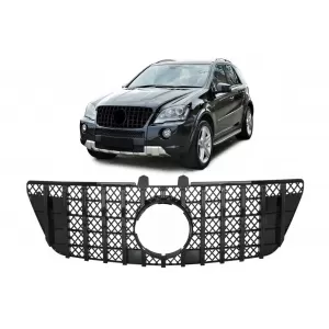 Reja Para Mercedes ML W164 Facelift 07,2008-2011 GT-R Panamericana Look Negro-image-6090341
