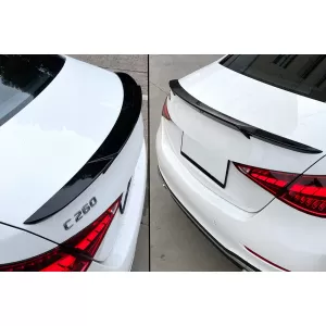 Trunk Boot Spoiler suitable for Mercedes C-Class W206 Limousine (2021-Up) Piano Black