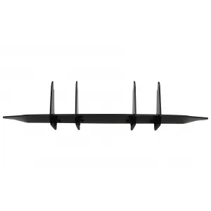 Rear Bumper Extension for Diffuser suitable for Mercedes A-Class W177 Hatchback A45 S (2018-Up) Black