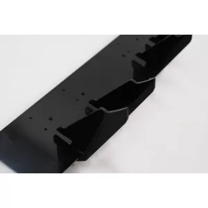 Rear Bumper Extension for Diffuser suitable for Mercedes A-Class W177 Hatchback A45 S (2018-Up) Black