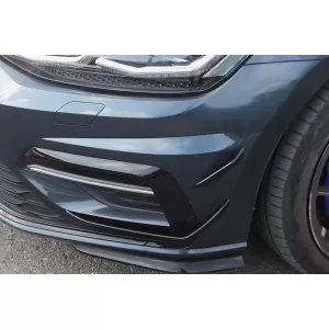 Ornamente bara fata flapsuri compatibil cu VW Golf 7.5 R Hatchback (2017-2020) Carbon Look-image-6091655