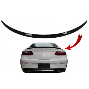 image-49-Kofferraumspoiler für Mercedes E-Klasse C238 Coupé 2016+ Glänzend schwarz