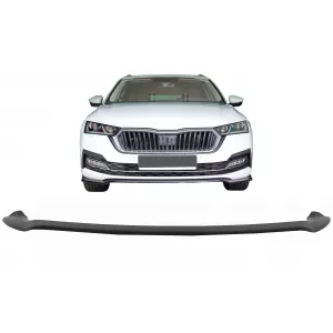 image-56-Első lökhárító spoiler Skoda Octavia MK4 (2020-Up) Fekete