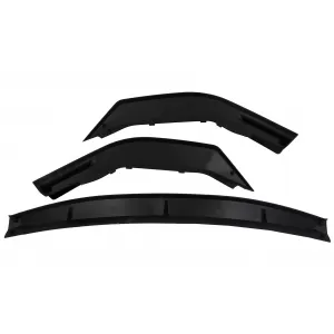 Front Bumper Spoiler Lip suitable for Toyota Corolla XII (2019-Up) Piano Black