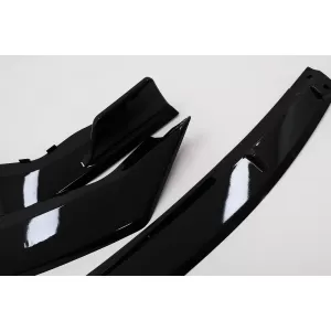 Front Bumper Spoiler Lip suitable for Toyota Corolla XII (2019-Up) Piano Black