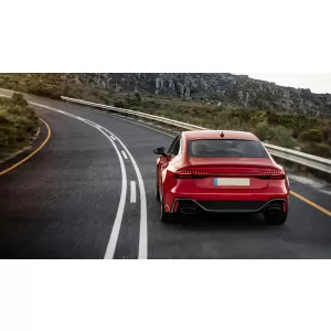 Rear Bumper suitable for Audi A7 4K8 Sportback (2018-up) RS Design