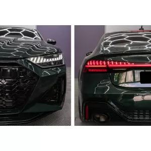 Rear Bumper suitable for Audi A7 4K8 Sportback (2018-up) RS Design