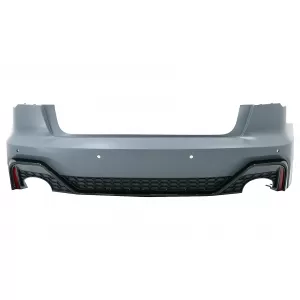 Parachoques para Audi A6 C8 4K Sedan 18+ Difusor Puntas escape Diseño RS-image-6092476