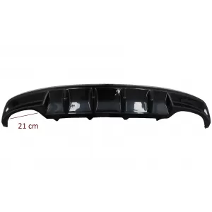 Difuzor Bara Spate compatibil cu Skoda Octavia III Sedan Wagon (2013-2019) Negru Lucios-image-6089821